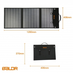 60W可折叠太阳能充电板